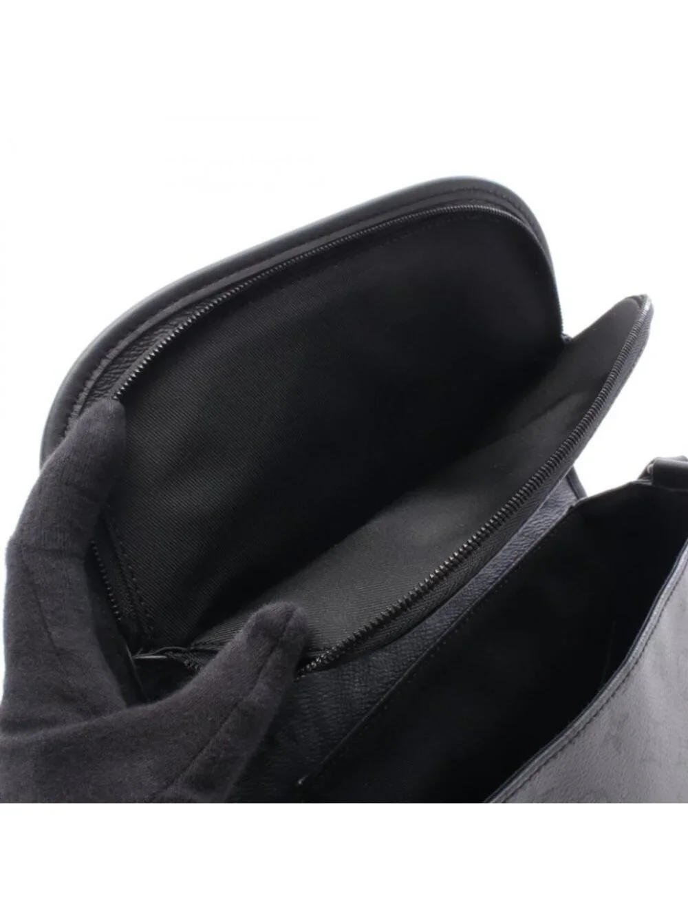 Louis Vuitton Shoulder Bag Pulse Messenger Canvas Leather